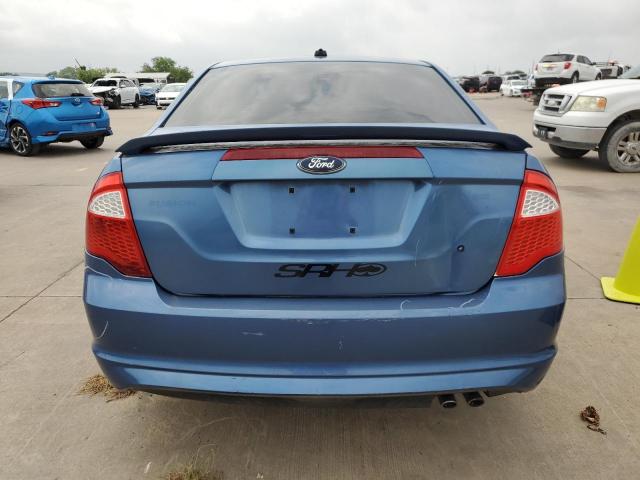 3FAHP0HA4AR205274 - 2010 FORD FUSION SE BLUE photo 6