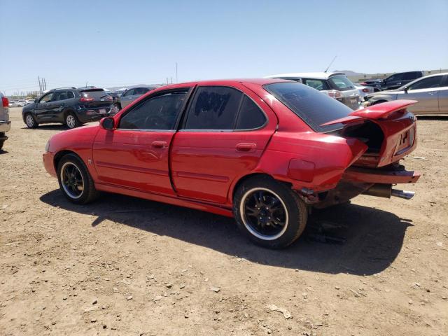 3N1AB51DX6L460312 - 2006 NISSAN SENTRA SE-R SPEC V RED photo 2