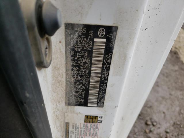 JTKDE167750004091 - 2005 TOYOTA SCION TC 白色 照片 12