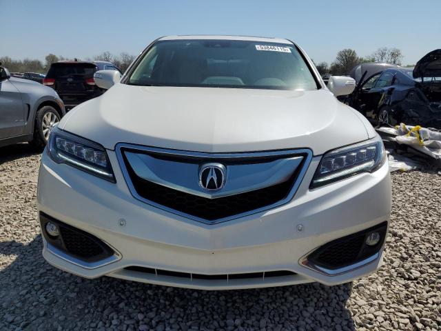 5J8TB4H77JL018786 - 2018 ACURA RDX ADVANCE WHITE photo 5