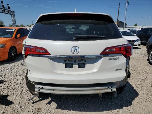 5J8TB4H77JL018786 - 2018 ACURA RDX ADVANCE WHITE photo 6