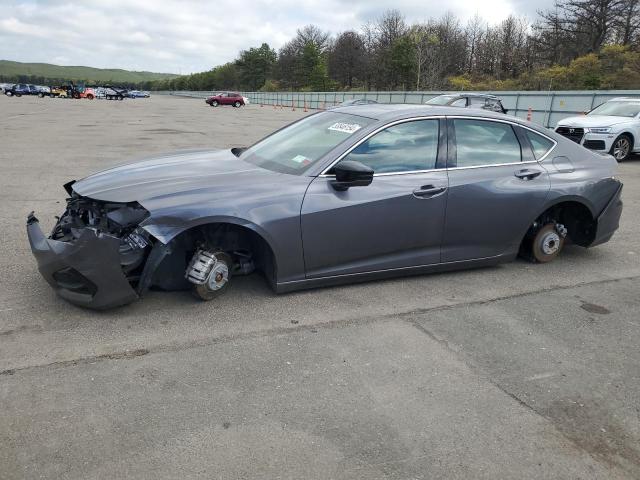 19UUB5F61MA012342 - 2021 ACURA TLX ADVANCE GRAY photo 1