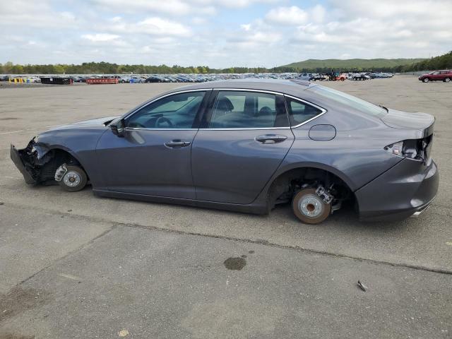 19UUB5F61MA012342 - 2021 ACURA TLX ADVANCE GRAY photo 2