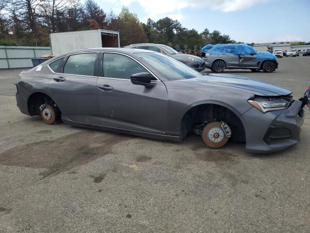 19UUB5F61MA012342 - 2021 ACURA TLX ADVANCE GRAY photo 4