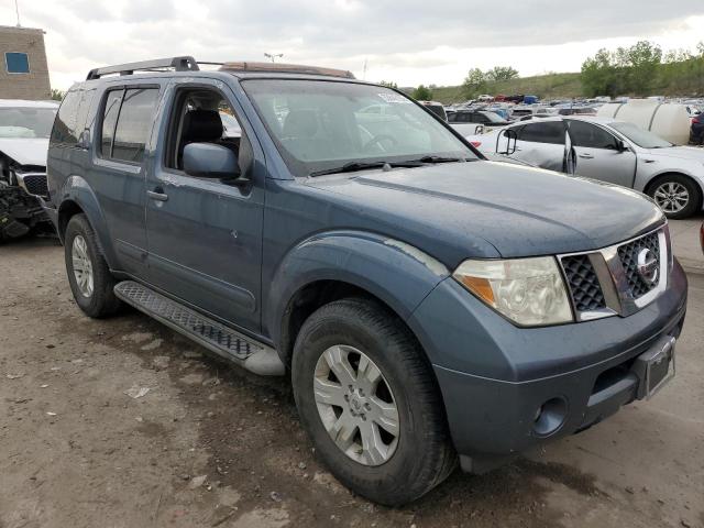 5N1AR18U47C643253 - 2007 NISSAN PATHFINDER LE 蓝色 照片 4