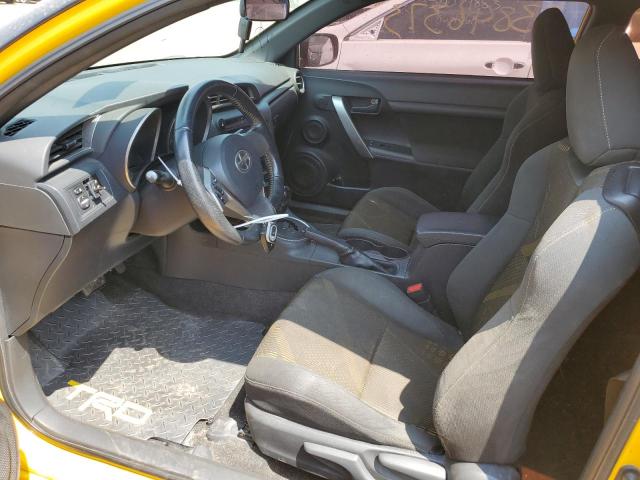 JTKJF5C73C3027794 - 2012 TOYOTA SCION TC 黄色 照片 7