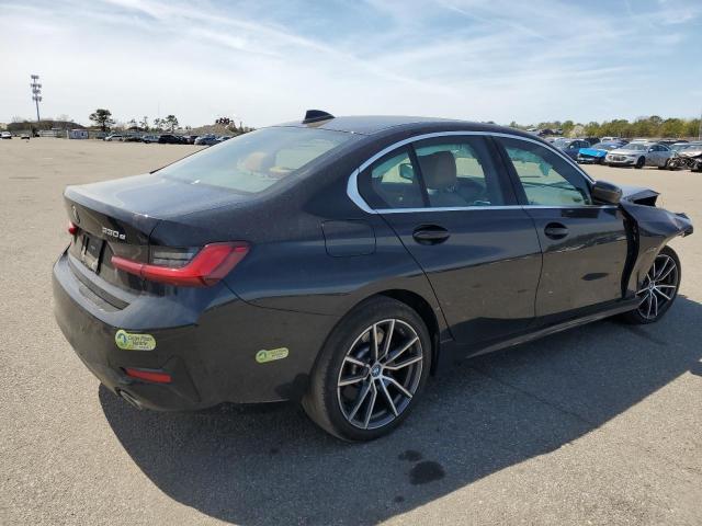 3MW5P9J07N8C76853 - 2022 BMW 330XE BLACK photo 3