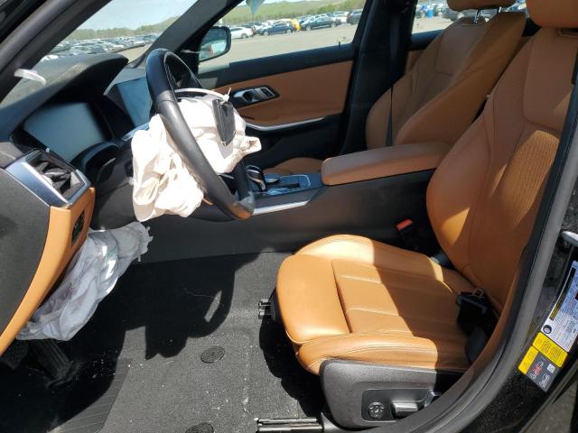 3MW5P9J07N8C76853 - 2022 BMW 330XE BLACK photo 7