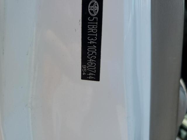 5TBRT34105S460744 - 2005 TOYOTA TUNDRA ACCESS CAB SR5 WHITE photo 12