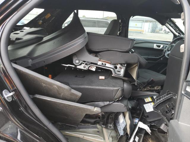 1FM5K8AB0MGC25056 - 2021 FORD EXPLORER POLICE INTERCEPTOR შავი ფოტო 11