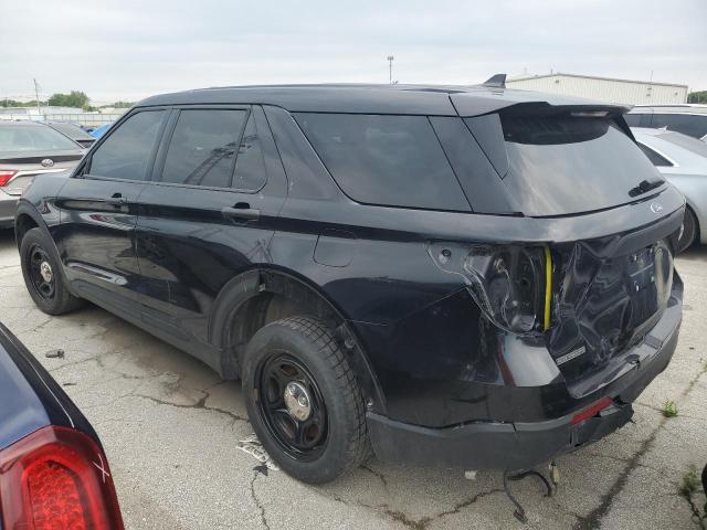 1FM5K8AB0MGC25056 - 2021 FORD EXPLORER POLICE INTERCEPTOR შავი ფოტო 2