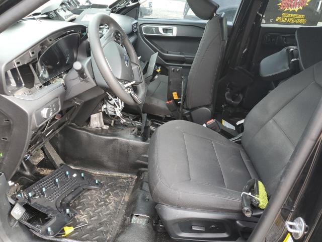 1FM5K8AB0MGC25056 - 2021 FORD EXPLORER POLICE INTERCEPTOR შავი ფოტო 7