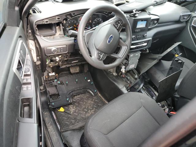 1FM5K8AB0MGC25056 - 2021 FORD EXPLORER POLICE INTERCEPTOR შავი ფოტო 8