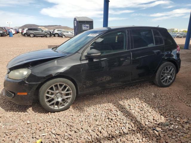 WVWDB7AJ6CW324034 - 2012 VOLKSWAGEN GOLF BLACK photo 1