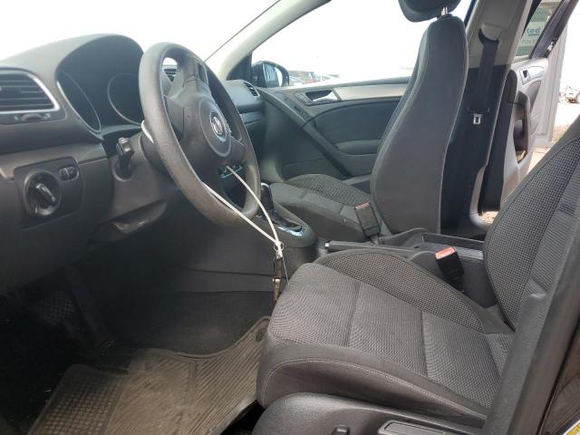 WVWDB7AJ6CW324034 - 2012 VOLKSWAGEN GOLF BLACK photo 7