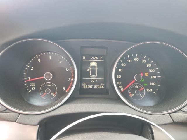 WVWDB7AJ6CW324034 - 2012 VOLKSWAGEN GOLF BLACK photo 9