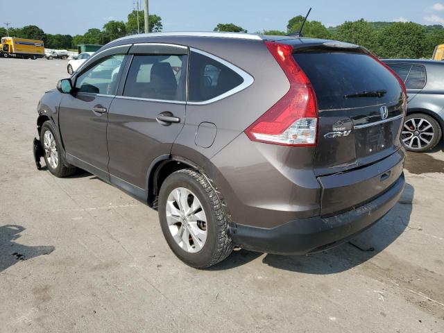 2HKRM3H72EH550969 - 2014 HONDA CR-V EXL GRAY photo 2