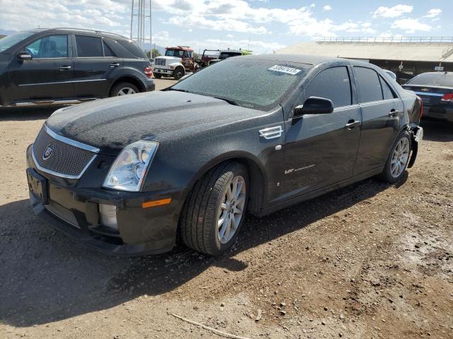 1G6DX67D280120857 - 2008 CADILLAC STS-V BLACK photo 1