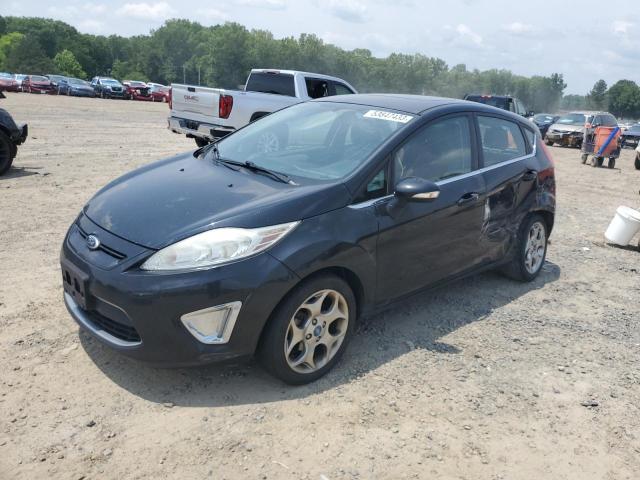 3FADP4FJ9DM144224 - 2013 FORD FIESTA TITANIUM BLACK photo 1