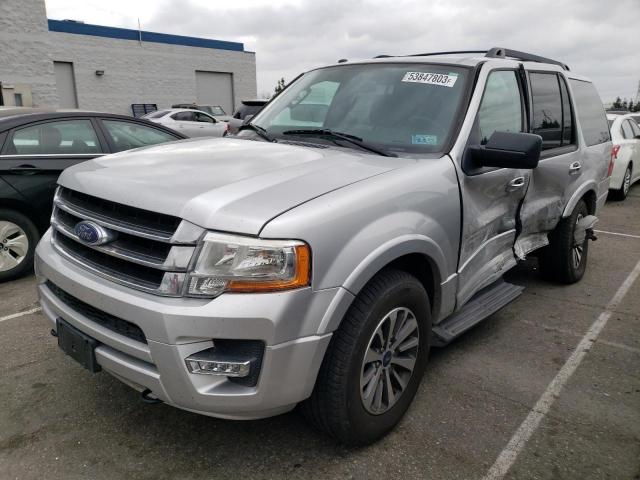 1FMJU1JT5HEA37613 - 2017 FORD EXPEDITION XLT SILVER photo 1