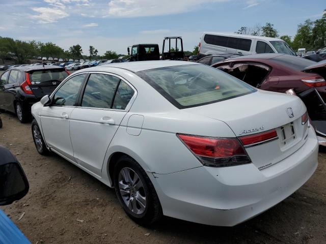 1HGCP2F64CA055468 - 2012 HONDA ACCORD SE WHITE photo 2