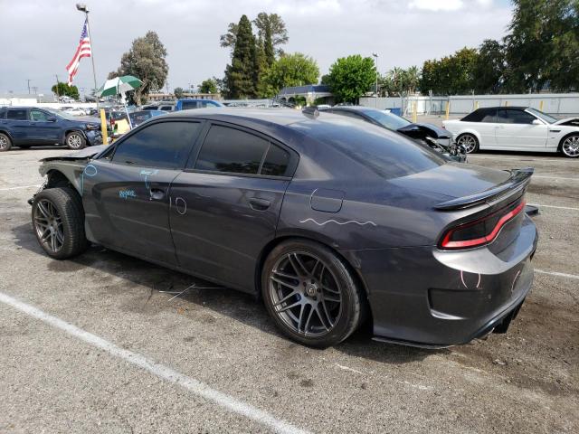 2C3CDXL93HH522797 - 2017 DODGE CHARGER SRT HELLCAT CHARCOAL photo 2