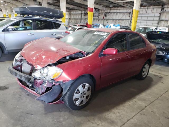 1NXBR30E38Z948145 - 2008 TOYOTA COROLLA SE CE RED photo 1