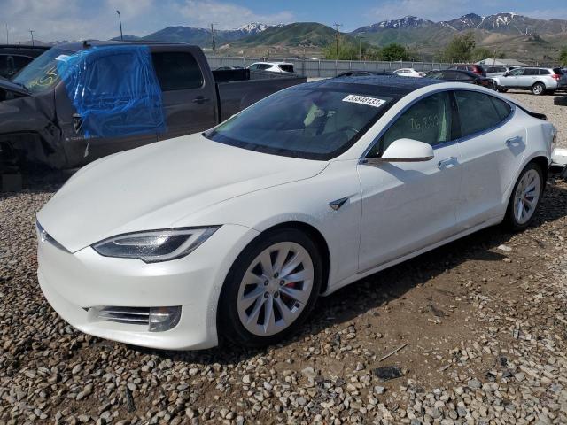 5YJSA1E44HF216986 - 2017 TESLA MODEL S Սպիտակ լուսանկար 1