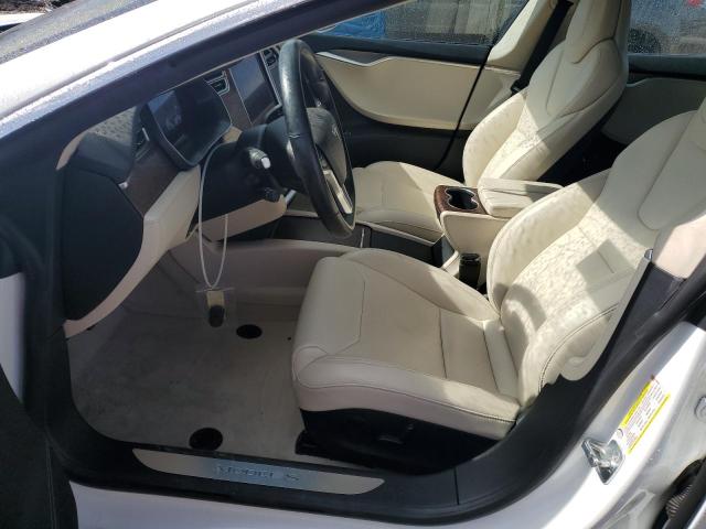 5YJSA1E44HF216986 - 2017 TESLA MODEL S Սպիտակ լուսանկար 7