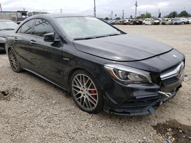 WDDSJ5CB1HN481929 - 2017 MERCEDES-BENZ CLA 45 AMG BLACK photo 4