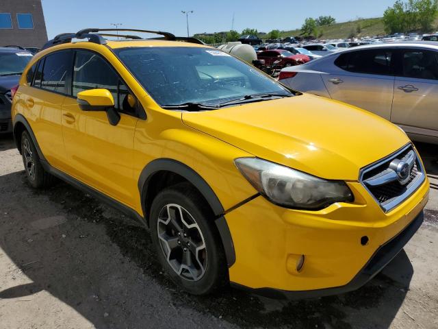 JF2GPADC8F8243426 - 2015 SUBARU XV CROSSTR 2.0 PREMIUM YELLOW photo 4