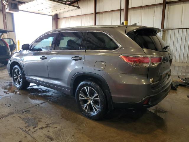 5TDJKRFH8GS236807 - 2016 TOYOTA HIGHLANDER XLE 棕色 照片 2