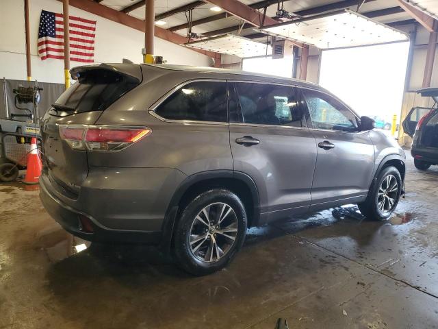 5TDJKRFH8GS236807 - 2016 TOYOTA HIGHLANDER XLE 棕色 照片 3