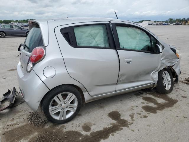 KL8CD6S91FC731410 - 2015 CHEVROLET SPARK 1LT SILVER photo 3