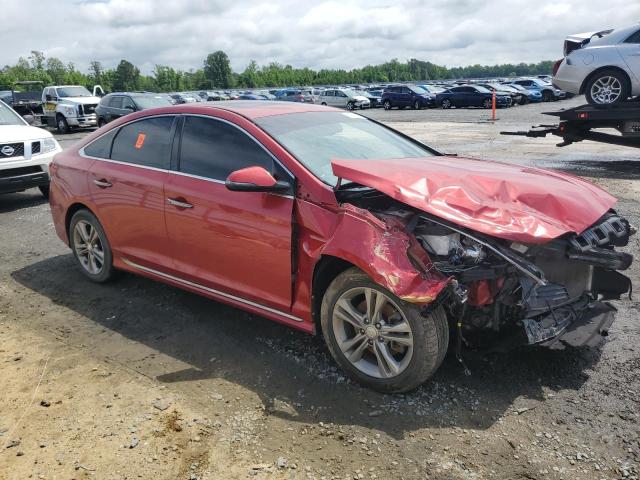 5NPE34AF0JH626448 - 2018 HYUNDAI SONATA SPORT RED photo 4