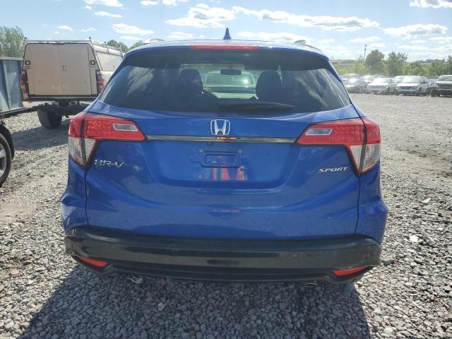 3CZRU5H17KM722436 - 2019 HONDA HR-V SPORT BLUE photo 6