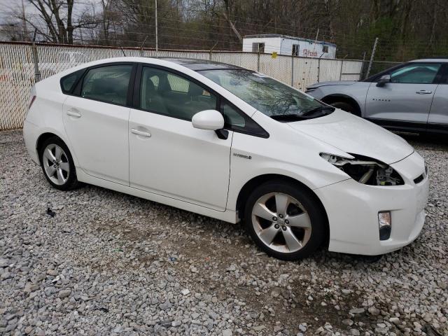 JTDKN3DU7B5292485 - 2011 TOYOTA PRIUS WHITE photo 4