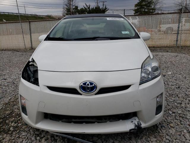 JTDKN3DU7B5292485 - 2011 TOYOTA PRIUS WHITE photo 5