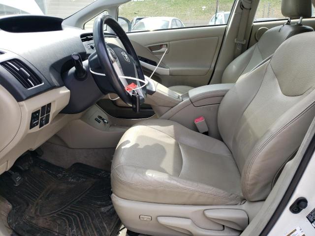 JTDKN3DU7B5292485 - 2011 TOYOTA PRIUS WHITE photo 7