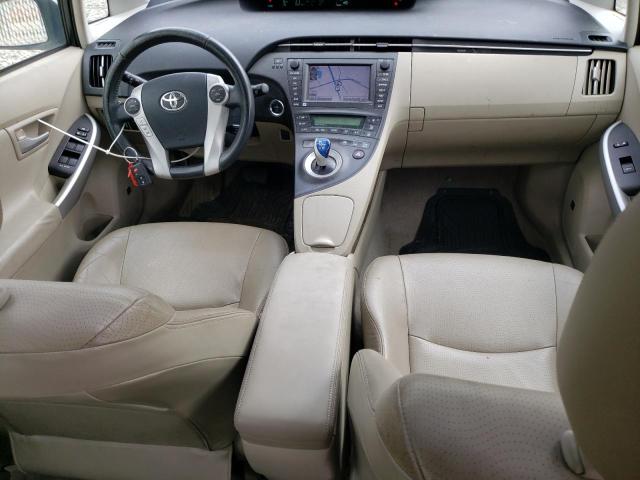 JTDKN3DU7B5292485 - 2011 TOYOTA PRIUS WHITE photo 8