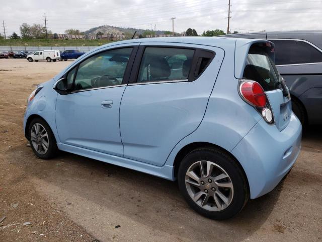 KL8CK6S02GC592946 - 2016 CHEVROLET SPARK EV 1LT BLUE photo 2