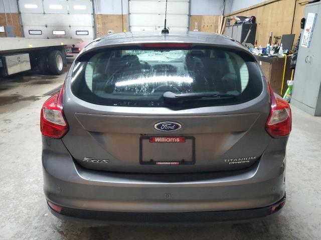 1FADP3N25EL422978 - 2014 FORD FOCUS TITANIUM GRAY photo 6