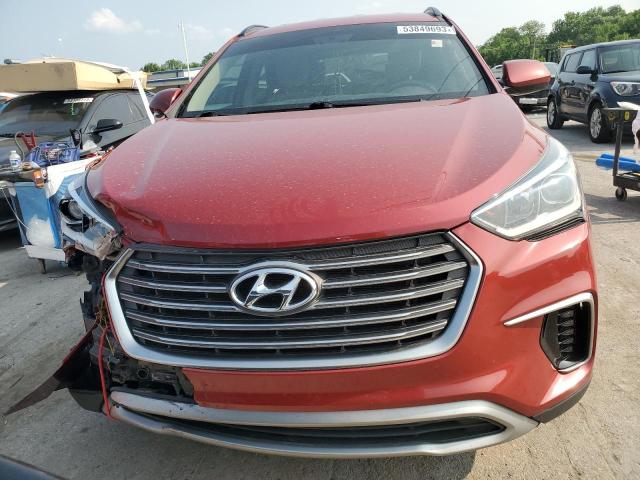 KM8SM4HF7JU265601 - 2018 HYUNDAI SANTA FE SE RED photo 5