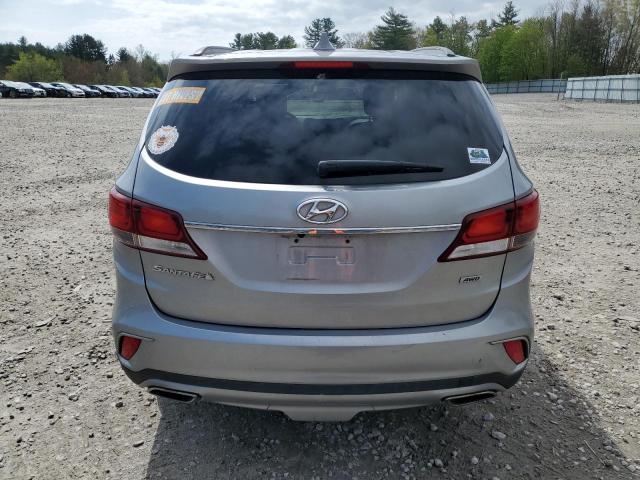 KM8SMDHF2HU165903 - 2017 HYUNDAI SANTA FE SE SILVER photo 6