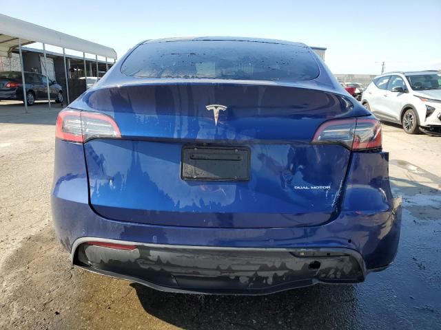 5YJYGDEE0MF094835 - 2021 TESLA MODEL Y BLUE photo 6