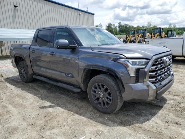 5TFNA5DBXPX104833 - 2023 TOYOTA TUNDRA CREWMAX PLATINUM ნაცრისფერი ფოტო 4