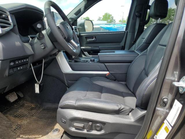 5TFNA5DBXPX104833 - 2023 TOYOTA TUNDRA CREWMAX PLATINUM ნაცრისფერი ფოტო 7