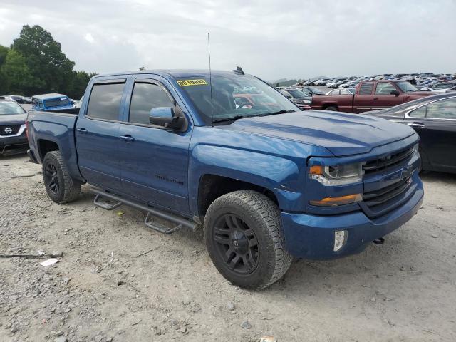 3GCUKREC2HG222419 - 2017 CHEVROLET SILVERADO K1500 LT BLUE photo 4