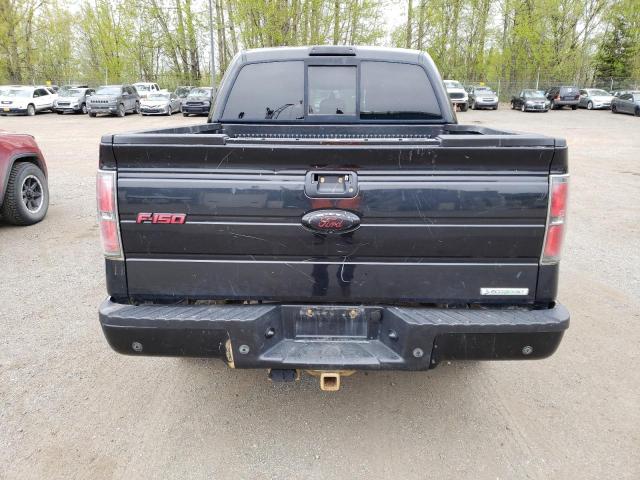 1FTFW1ET5DFE07641 - 2013 FORD F150 SUPERCREW BLACK photo 6