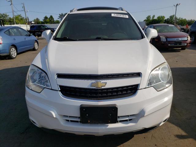 3GNAL4EK4ES662099 - 2014 CHEVROLET CAPTIVA LTZ WHITE photo 5